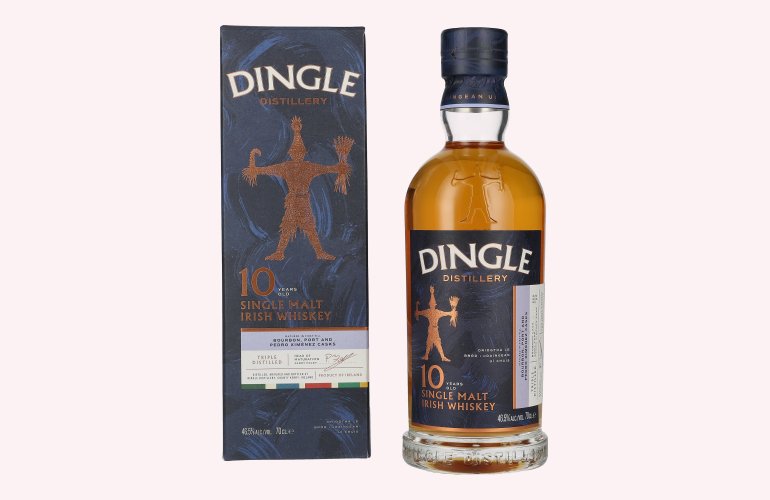 Dingle 10 Years Old Single Malt Irish Whiskey Triple Distilled 46,5% Vol. 0,7l in Geschenkbox
