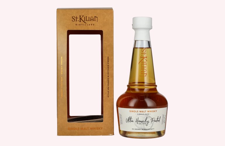 St. Kilian ULTRA HEAVILY PEATED Single Malt Whisky 59,7% Vol. 0,7l in Geschenkbox
