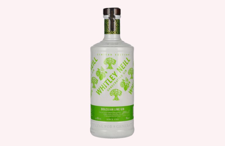 Whitley Neill BRAZILIAN LIME GIN Limited Edition 43% Vol. 0,7l