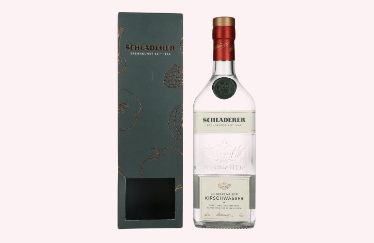 Schladerer Schwarzwälder Kirschwasser 42% Vol. 0,7l in Giftbox