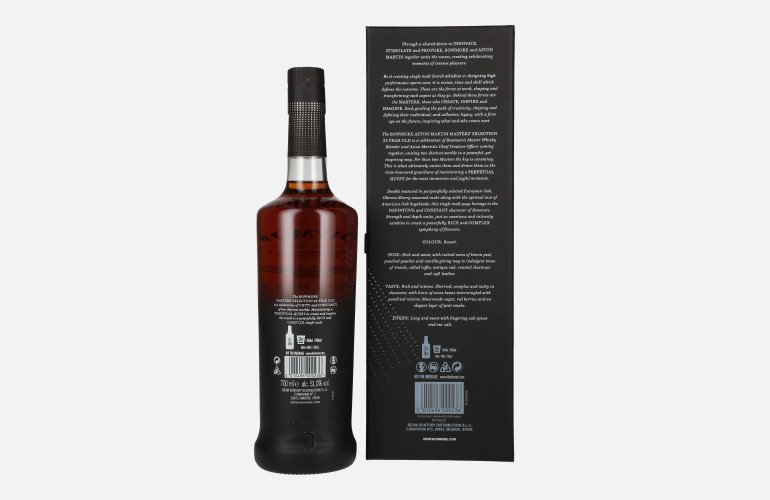 Bowmore 22 Years Old ASTON MARTIN Master's Selection 51% Vol. 0,7l en boîte cadeau