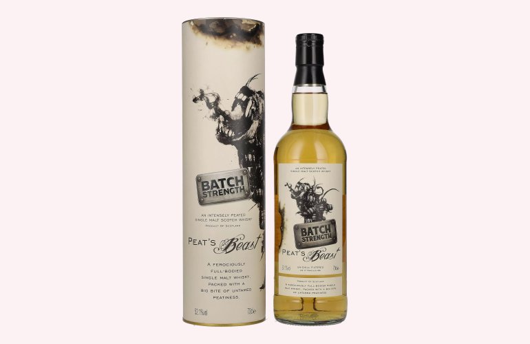 Peat's Beast Batch Strength 52,1% Vol. 0,7l in Geschenkbox