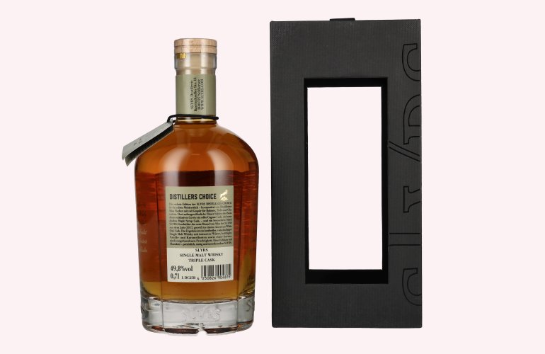 Slyrs DISTILLERS CHOICE Silas Fischer Triple Cask Single Malt Whisky 49,8% Vol. 0,7l in Geschenkbox