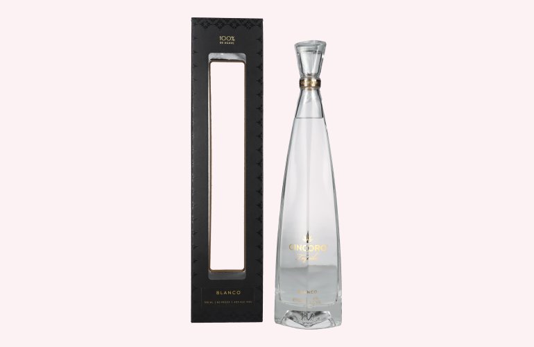 Cincoro Tequila Blanco 40% Vol. 0,7l in Giftbox
