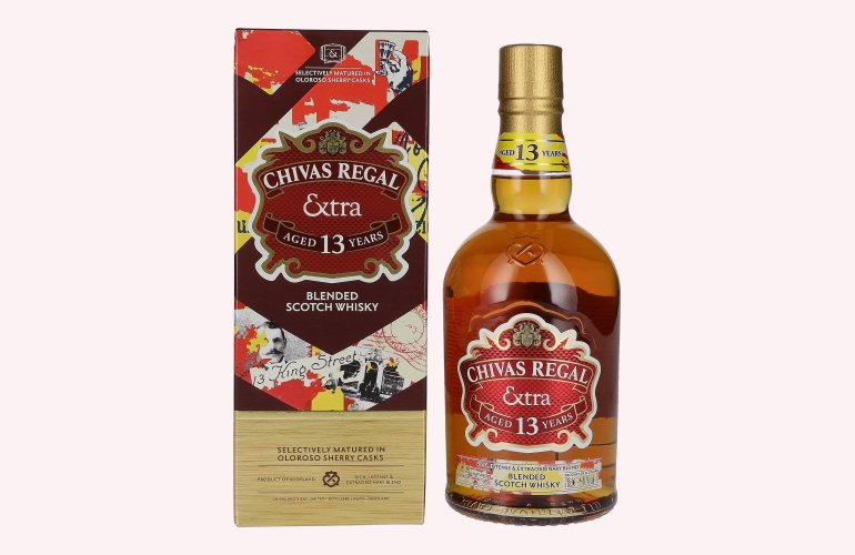 Chivas Regal EXTRA 13 Years Old OLOROSO SHERRY CASKS Finish 40% Vol. 0,7l in Geschenkbox