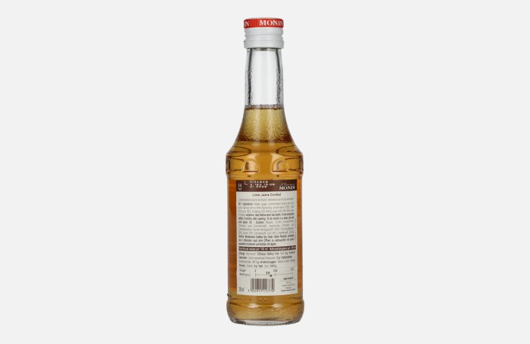 Le Sirop de Monin LIMETTENSIRUP 0,25l