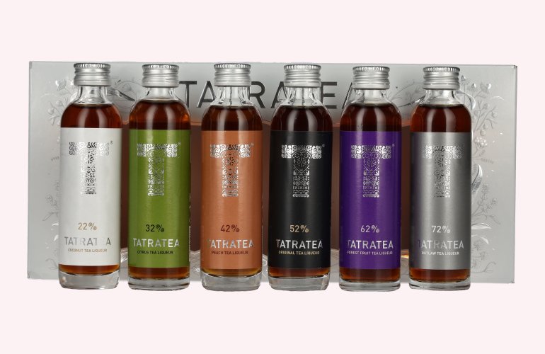 TATRATEA Tasting Set 47% Vol. 6x0,04l in Giftbox