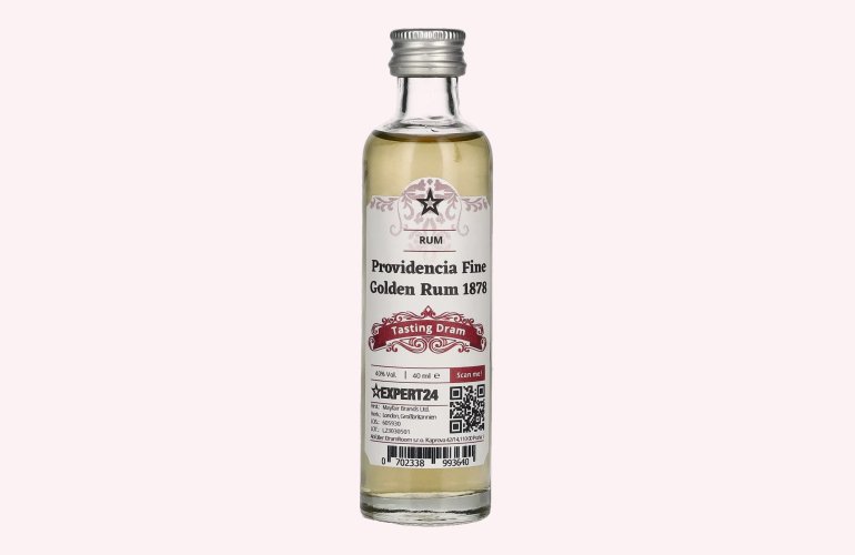 Providencia Fine Golden Rum 1878 40% Vol. 0,04l