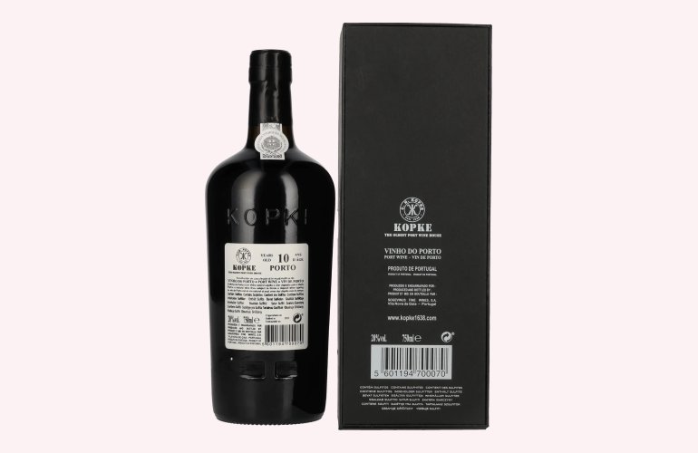 Kopke 10 Years Old TAWNY Porto 20% Vol. 0,75l in Giftbox