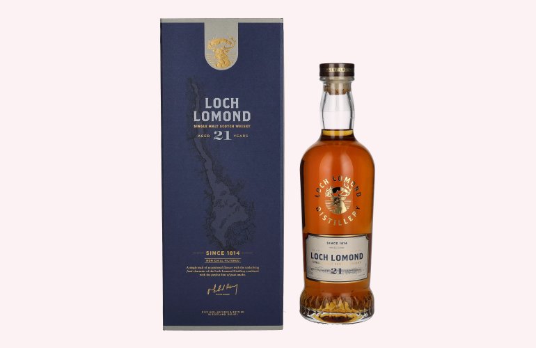 Loch Lomond 21 Years Old Single Malt 46% Vol. 0,7l in Giftbox