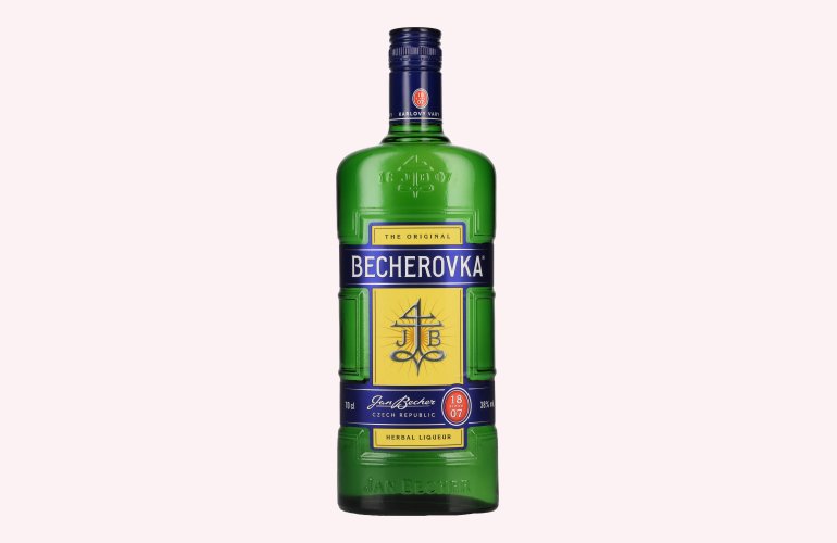 Becherovka Karlovy Vary Original Heral Liqueur 38% Vol. 0,7l