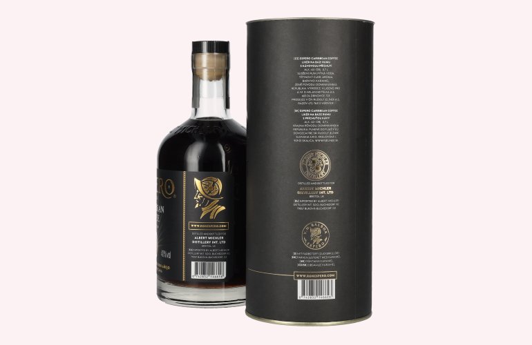 Ron Espero Coffee & Rum Liqueur 40% Vol. 0,7l in Giftbox