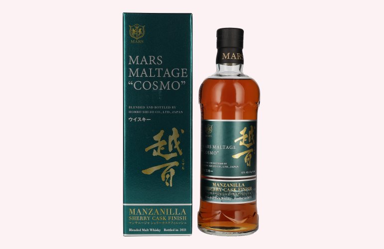 Mars Maltage COSMO Manzanilla Cask Finish 42% Vol. 0,7l in Giftbox