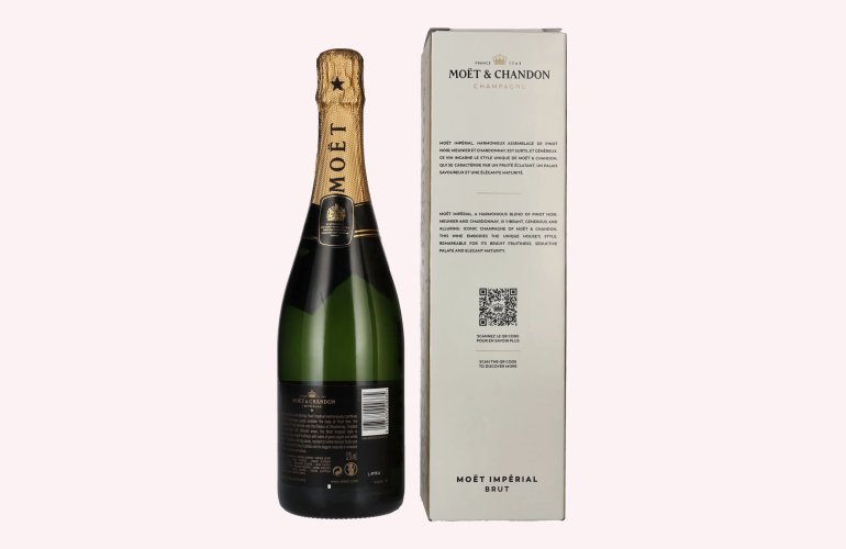 Moët & Chandon Champagne IMPÉRIAL Brut Milestones 12% Vol. 0,75l in geschenkverpakking