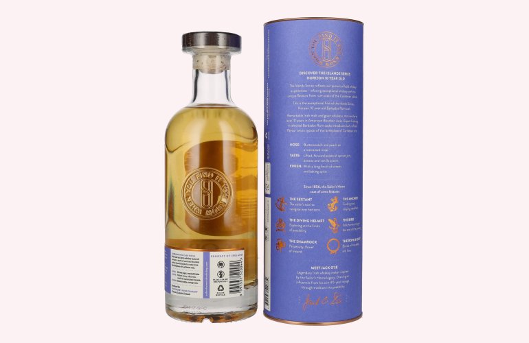 Sailor's Home HORIZON 10 Years Old Rum Cask Finish 43% Vol. 0,7l in Giftbox