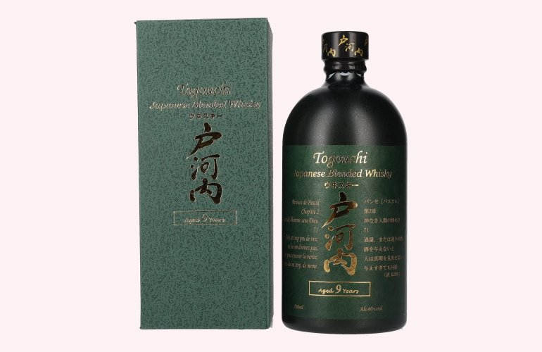 Togouchi 9 Years Old Japanese Blended Whisky 40% Vol. 0,7l in Geschenkbox