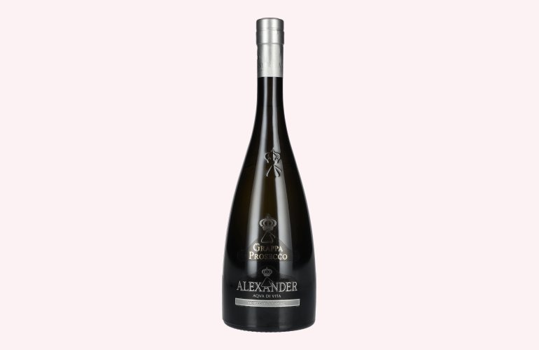 Bottega Alexander Aqva Di Vita Grappa Prosecco 38% Vol. 0,7l