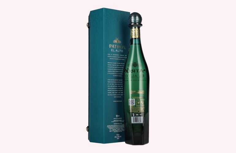Patrón El Alto Reposado Tequila 100% de Agave 40% Vol. 0,7l
