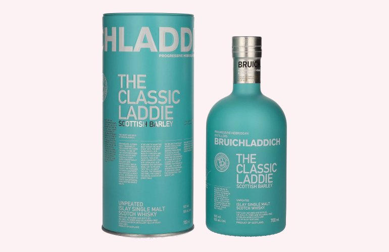 Bruichladdich THE CLASSIC LADDIE Scottish Barley Unpeated Islay Single Malt 50% Vol. 0,7l in Tinbox