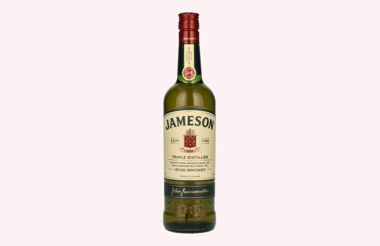 Jameson Triple Distilled Irish Whiskey 40% Vol. 0,7l