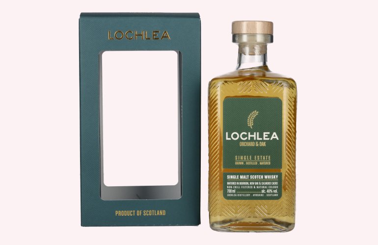 Lochlea ORCHARD & OAK Single Estate Single Malt Scotch Whisky 46% Vol. 0,7l in Geschenkbox