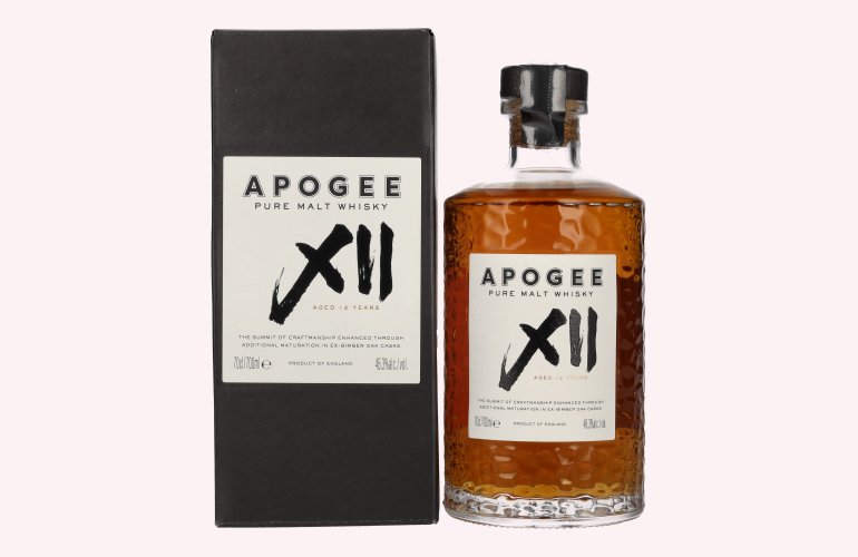 Apogee XII Years Old Pure Malt Whisky 46,3% Vol. 0,7l in Geschenkbox