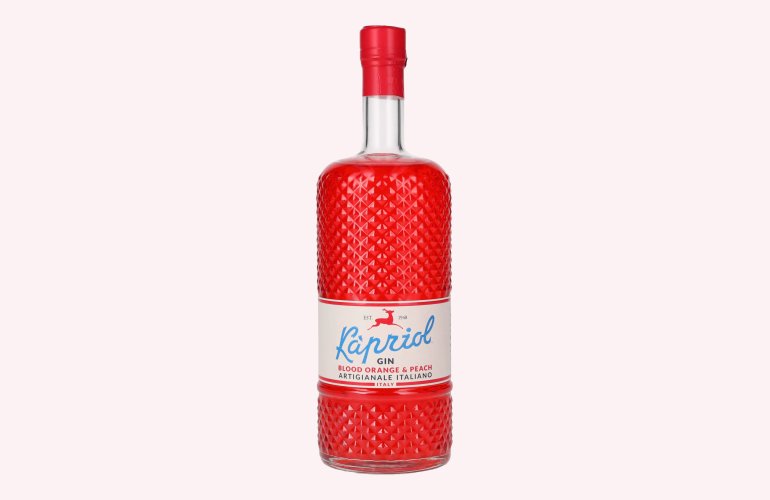 Kapriol BLOOD ORANGE & PEACH Gin Artigianale Italiano 40,7% Vol. 0,7l