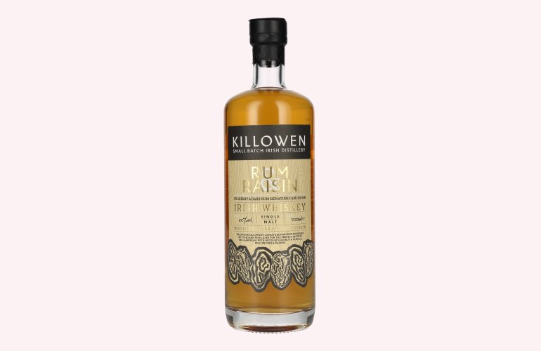 KILLOWEN Rum & Raisin PX Sherry & Dark Rum Signature Cask Finish Irish Whiskey 55% Vol. 0,7l