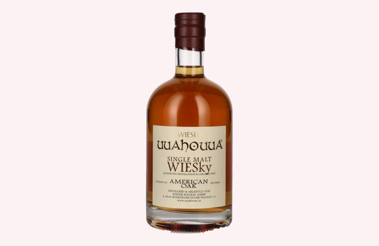Wieser Single Malt WIESky American Oak Whisky 40% Vol. 0,5l