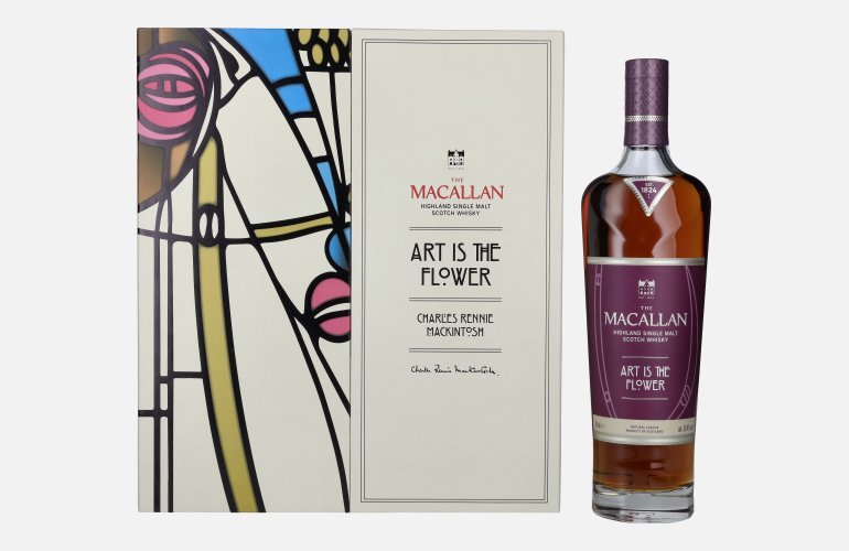 The Macallan ART IS THE FLOWER Highland Single Malt 50,4% Vol. 0,7l in Geschenkbox