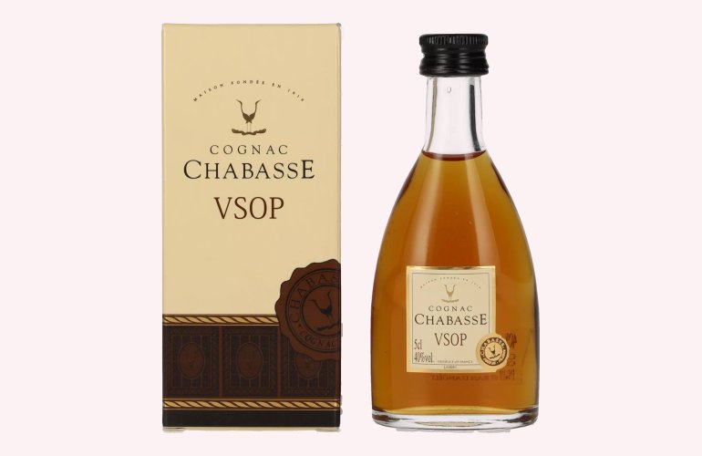Chabasse VSOP Cognac 40% Vol. 0,05l in Geschenkbox
