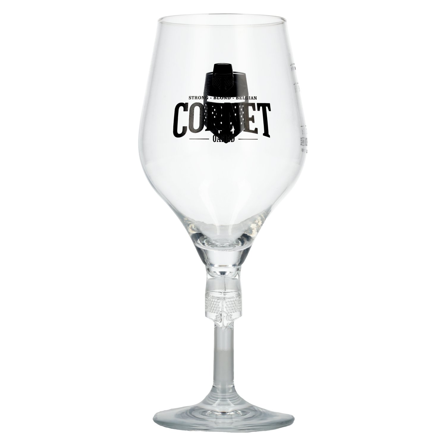 Cornet Glas mit Eichung
