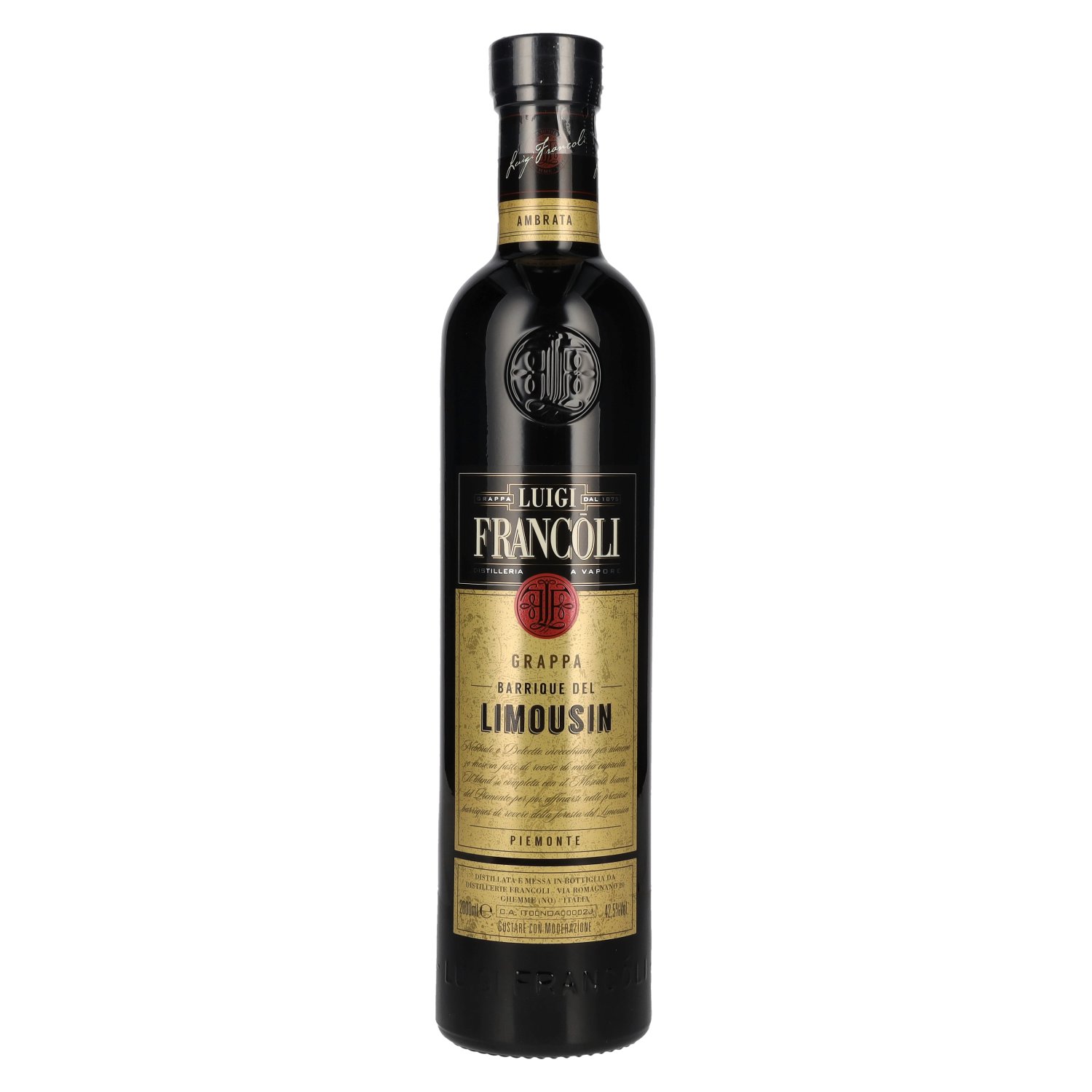 Luigi Francoli Grappa La Grande in Barrique 42,5% Vol. 2l
