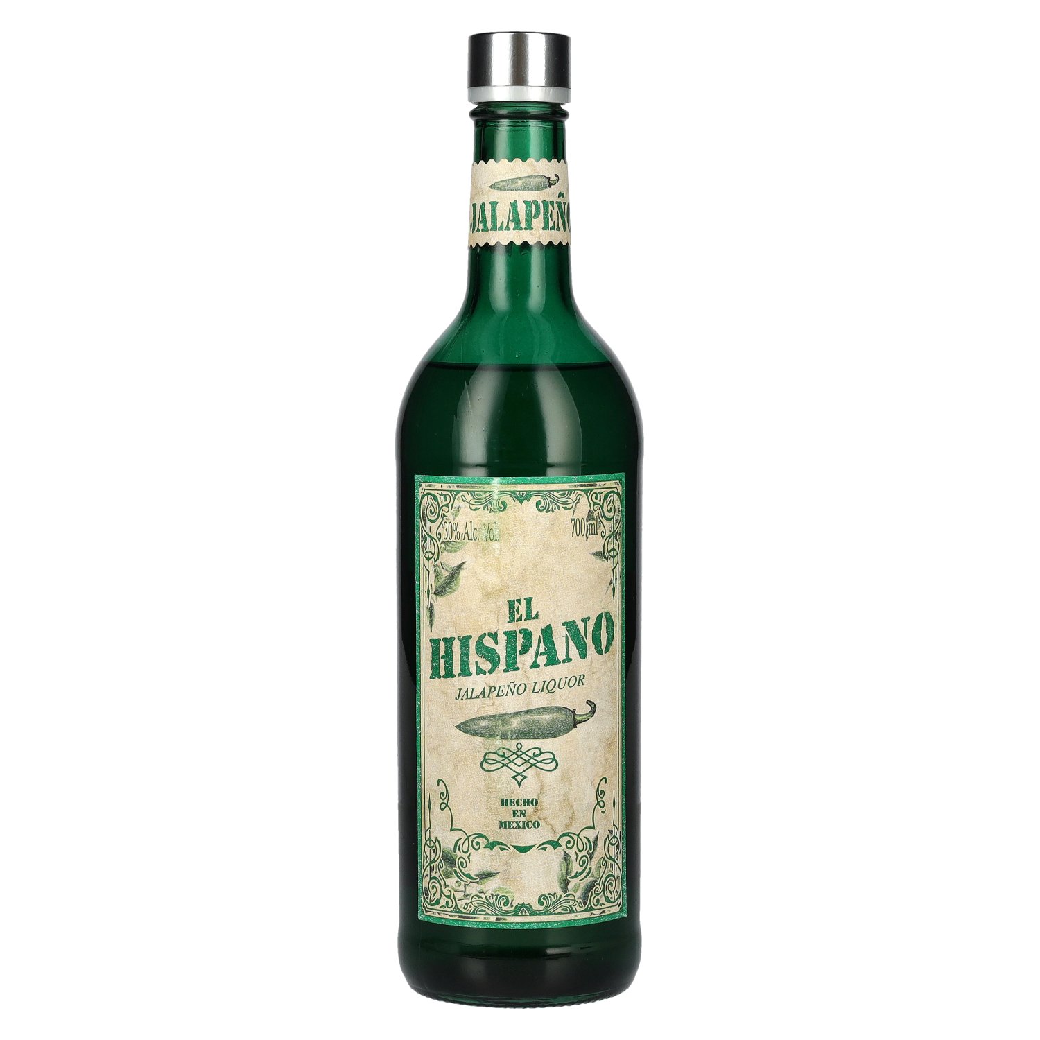 El Hispano Jalapeño Liquor 30% Vol. 0,7l
