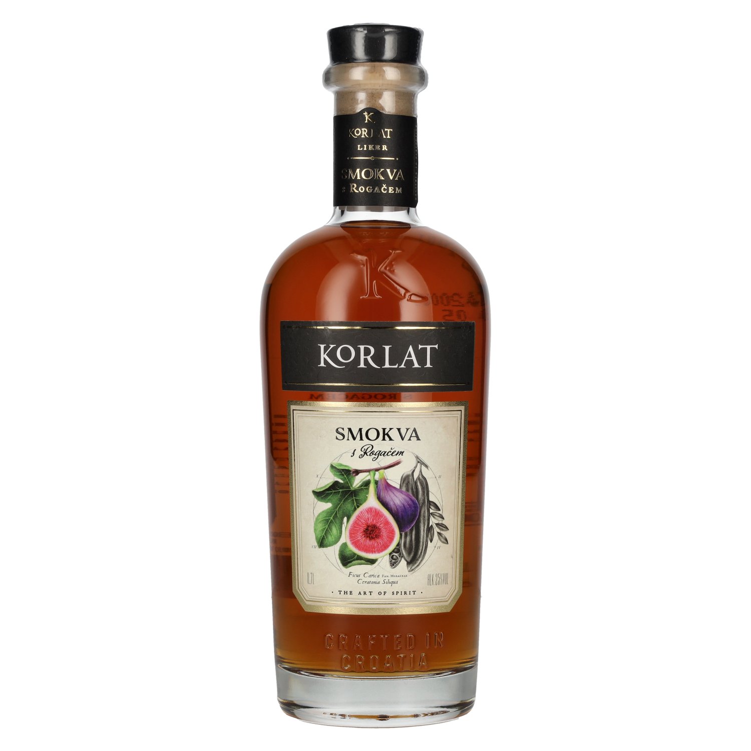 Korlat SMOKVA s Rogačem Feigenliklör 25% Vol. 0,7l