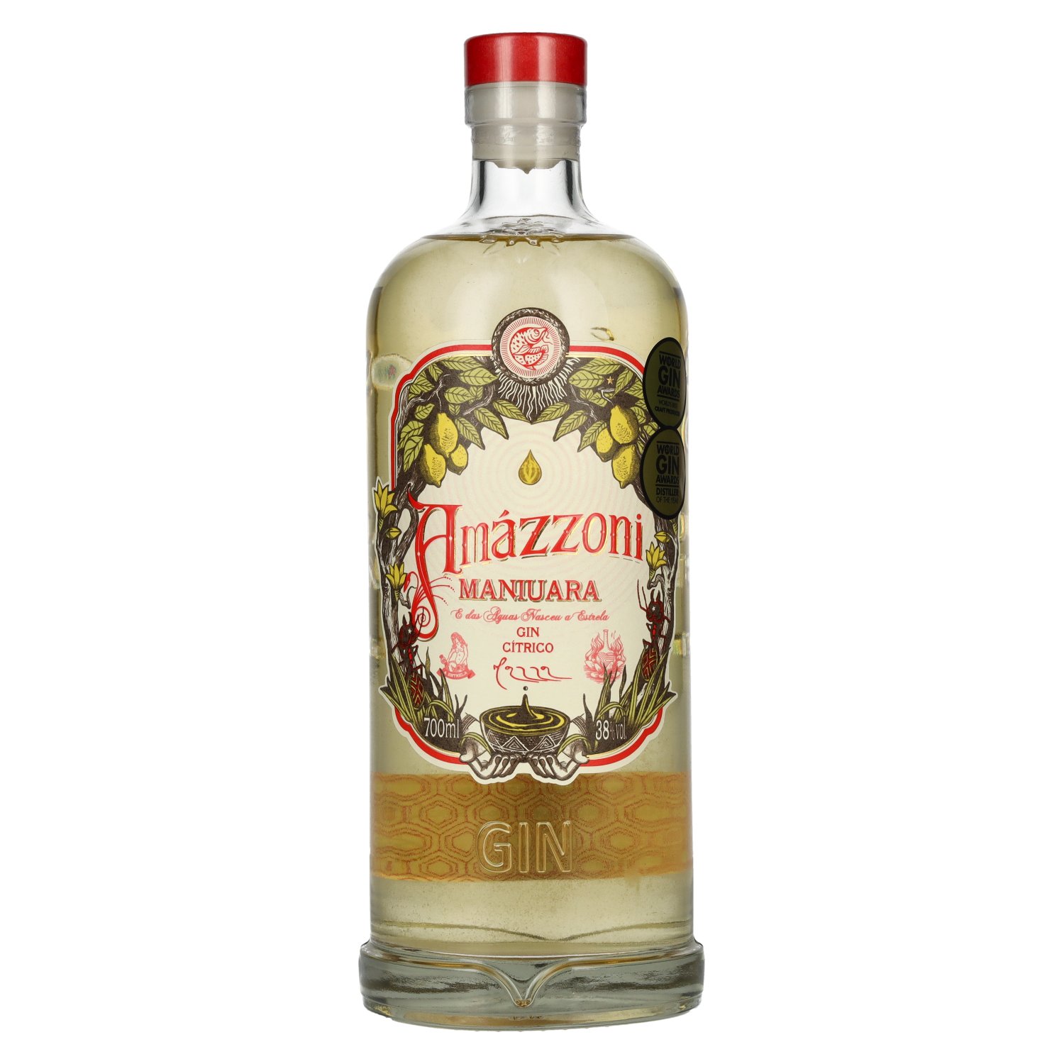 Amázzoni Gin Maniuara 38% Vol. 0,7l