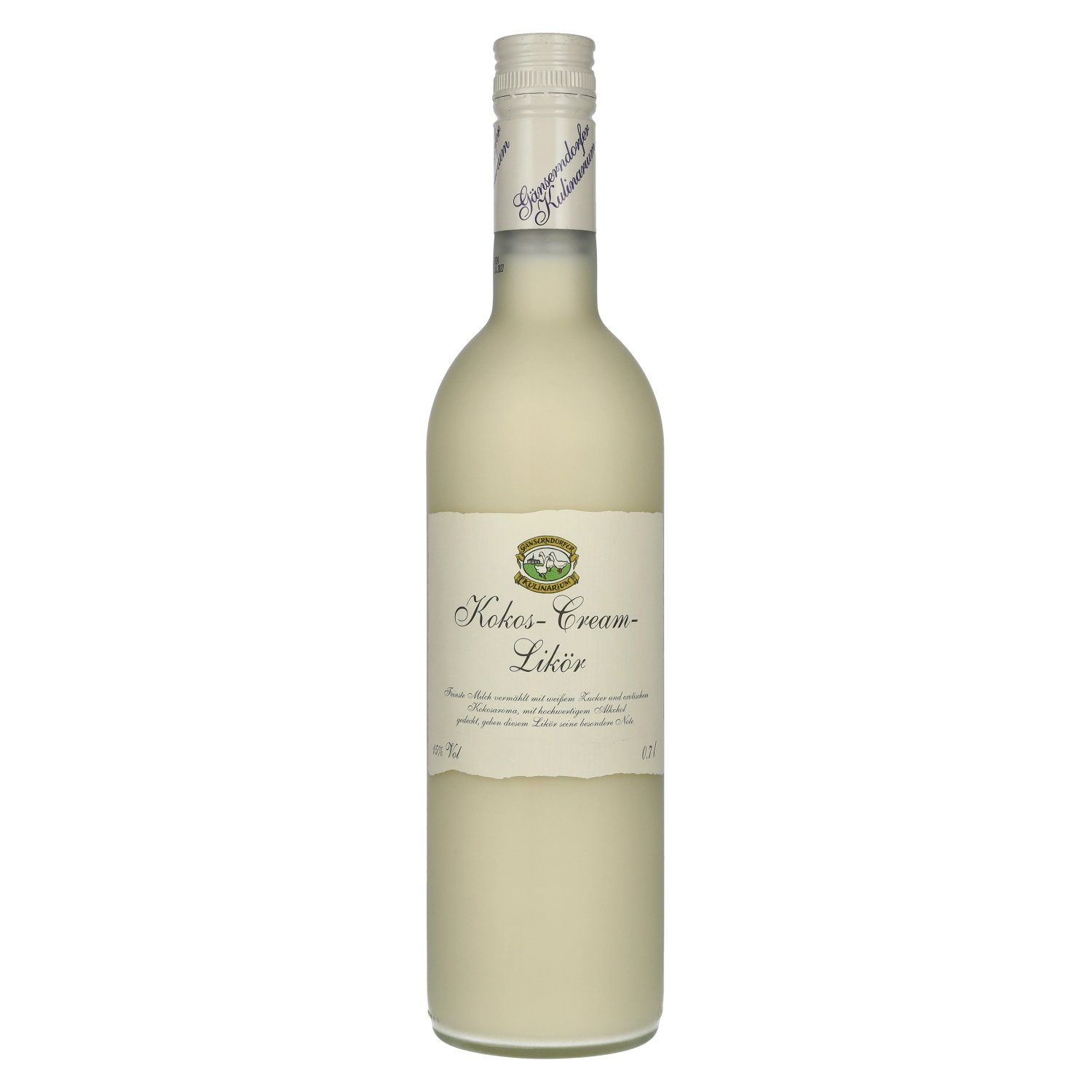 Gänserndorfer Kulinarium Kokos-Cream-Likör 15% Vol. 0,7l