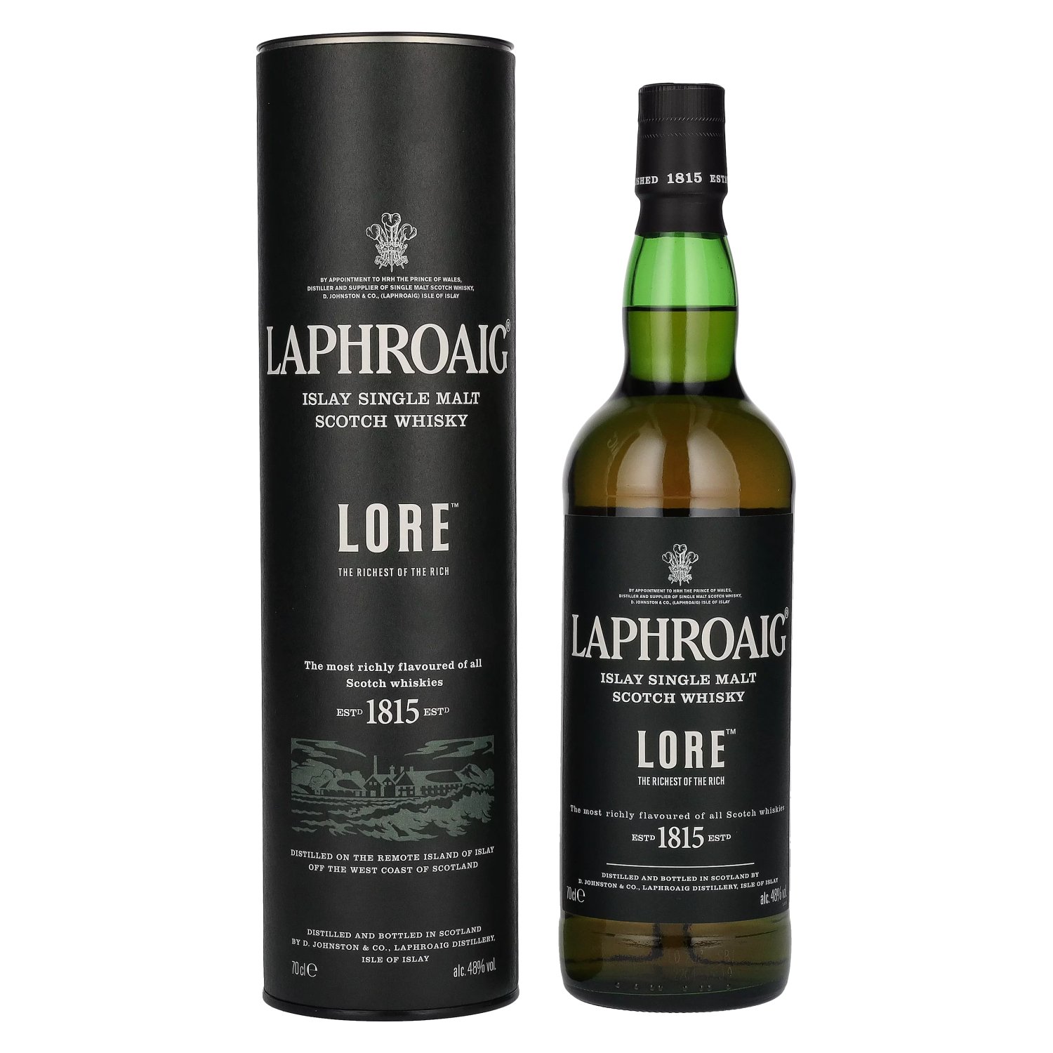 Laphroaig LORE Islay Single Malt 48% Vol. 0,7l in Geschenkbox