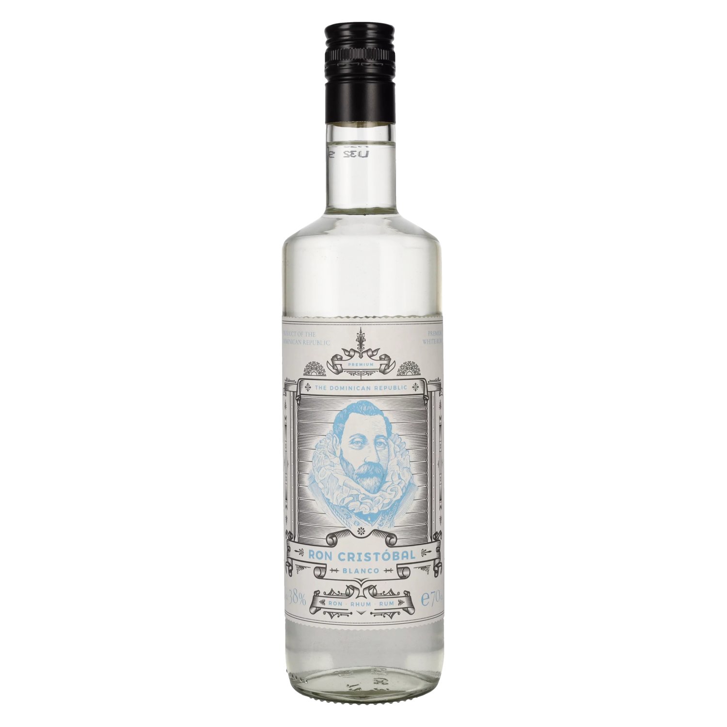 38% BLANCO 0,7l Ron Vol. Cristóbal delicando - Rum