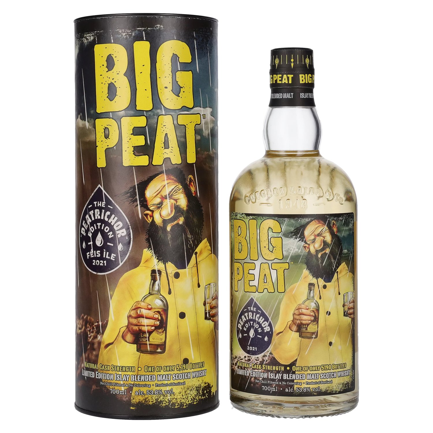 Douglas Edition in Féis PETRICHOR Ìle 2021 BIG PEAT Vol. Laing Geschenkbox 53,8% 0,7l The