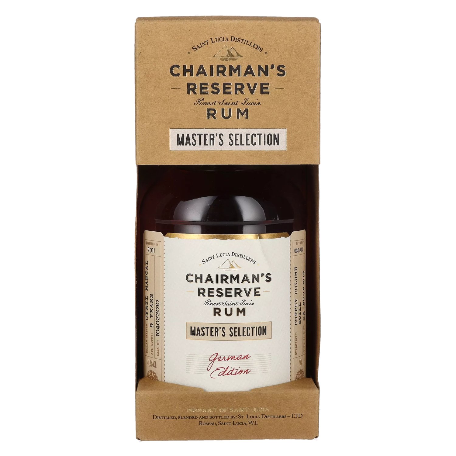 Chairman\'s Reserve MASTER\'S SELECTION German Edition 46,2% Vol. 0,7l in  Giftbox
