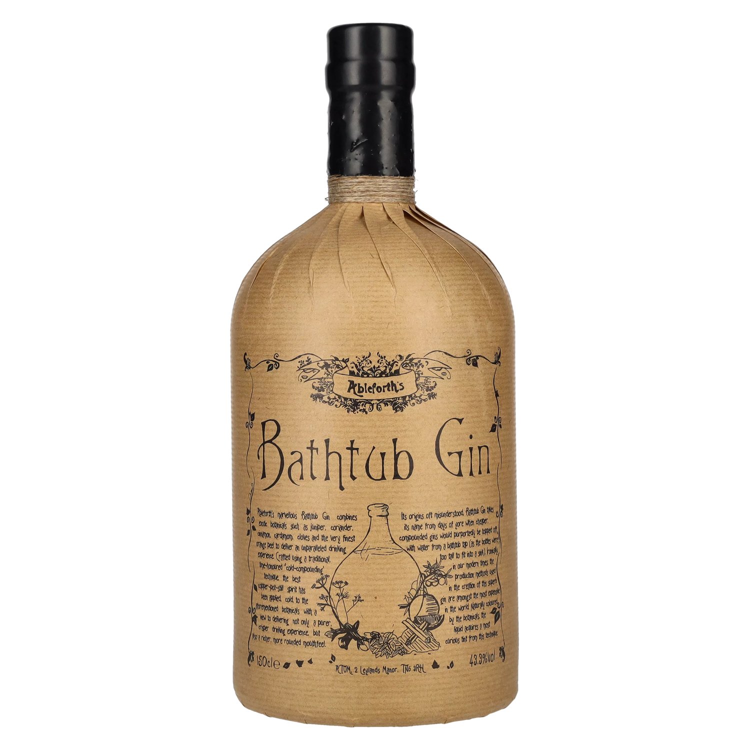 Ableforth's Bathtub Gin 43,3% Vol. 1,5l - delicando