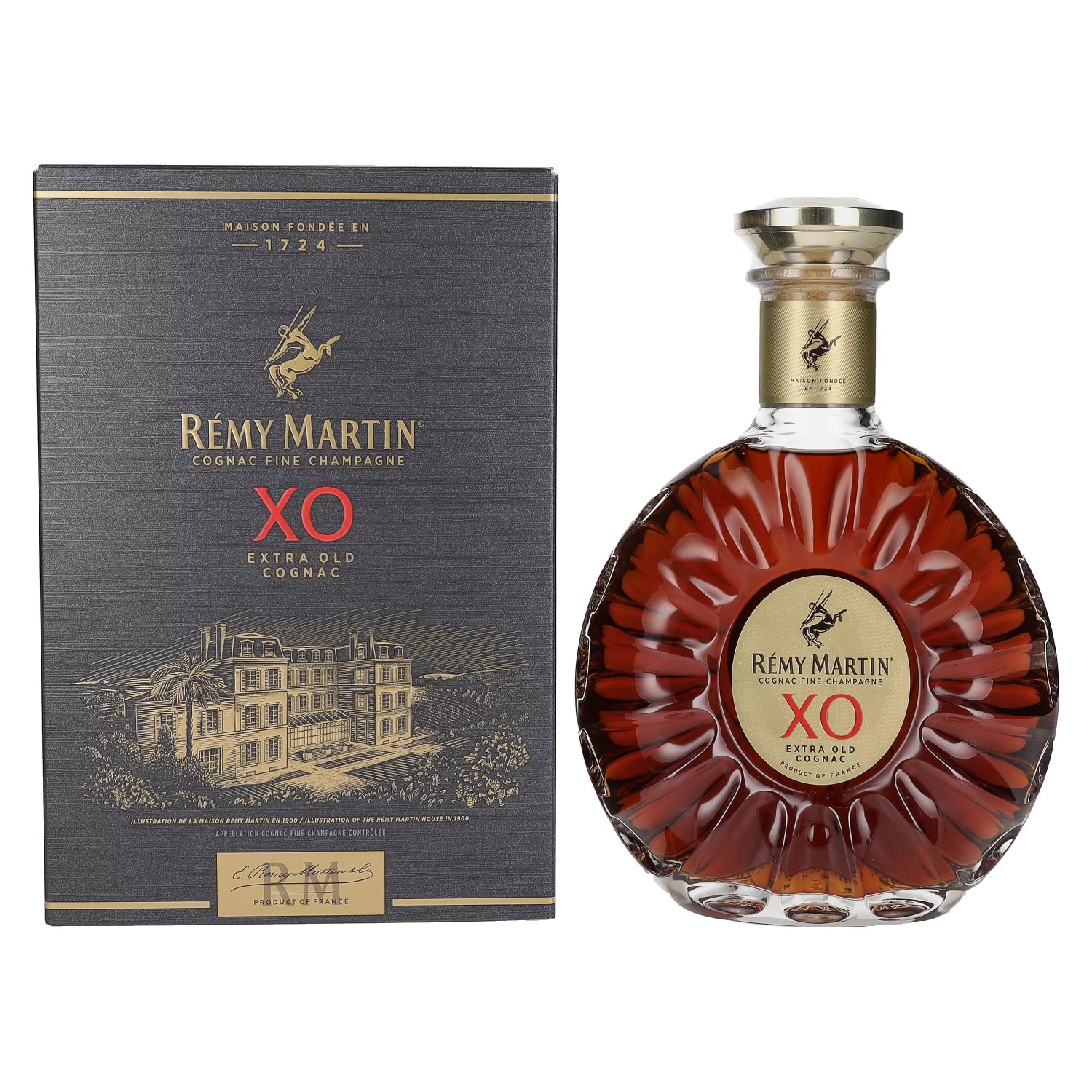 Rémy Martin XO EXTRA OLD Cognac Fine Champagne 40% Vol. 0,7l in Giftbox