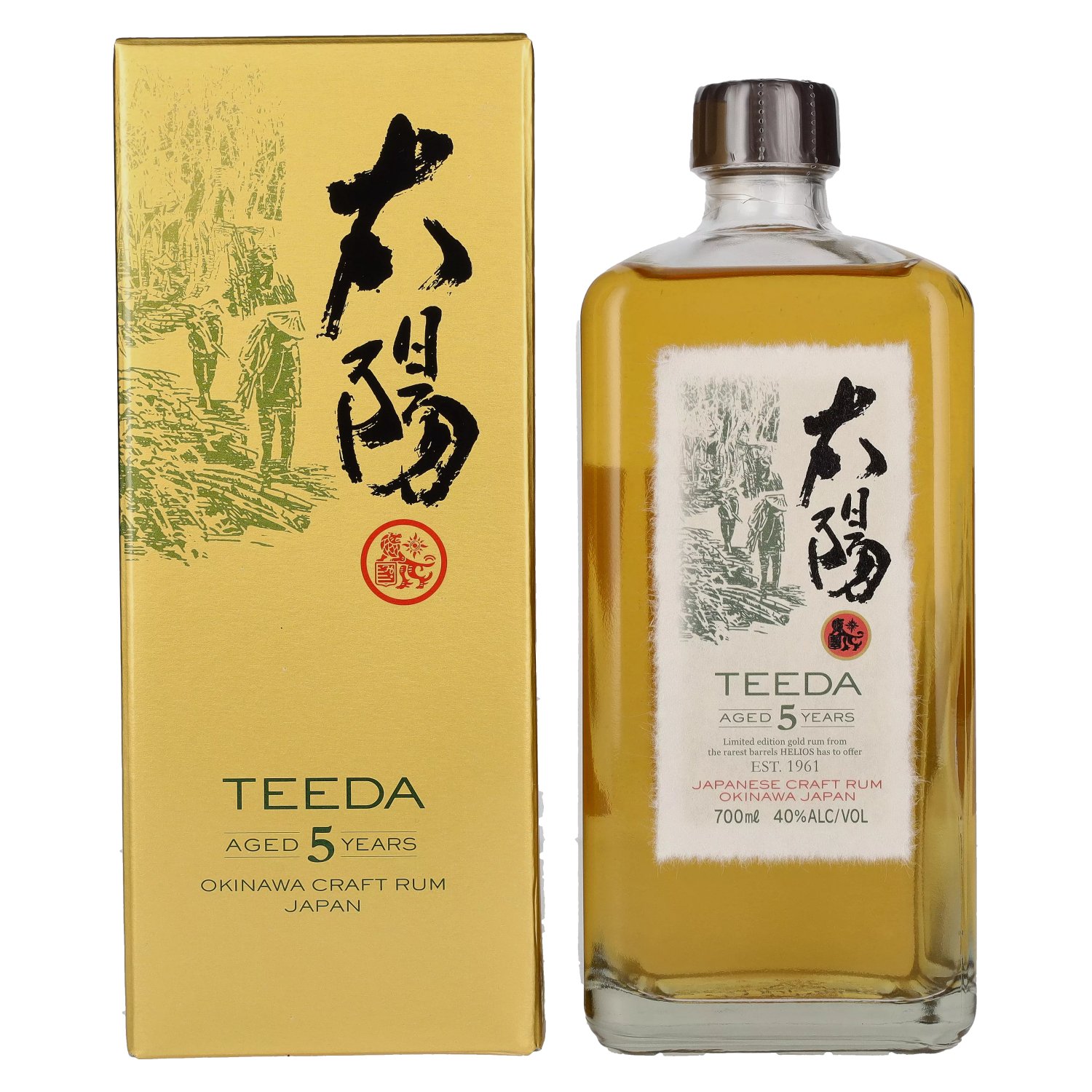 Helios distillery - Teeda 5 Ans - Japan Handcraft Rum
