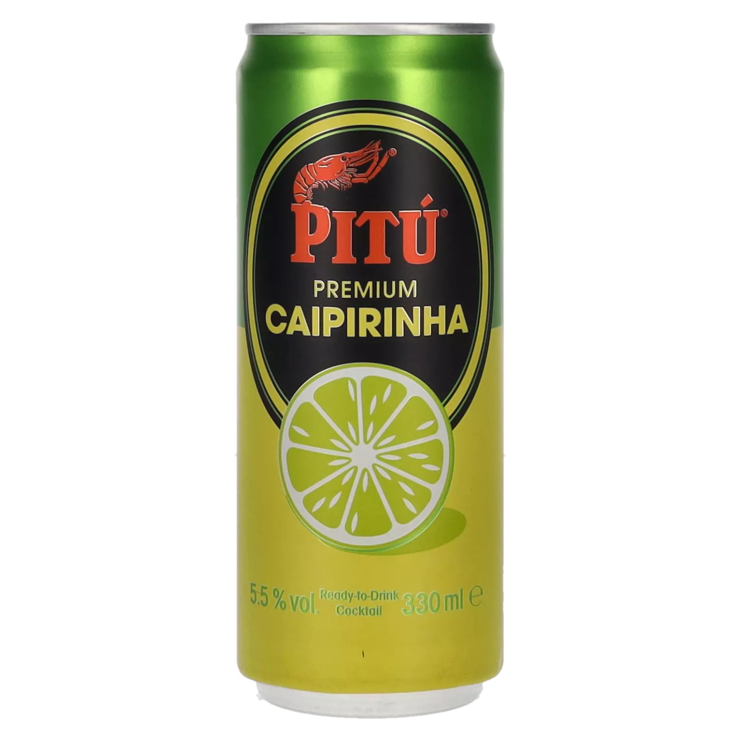 Pitú Premium Caipirinha 5,5% Vol. 0,33l Dose