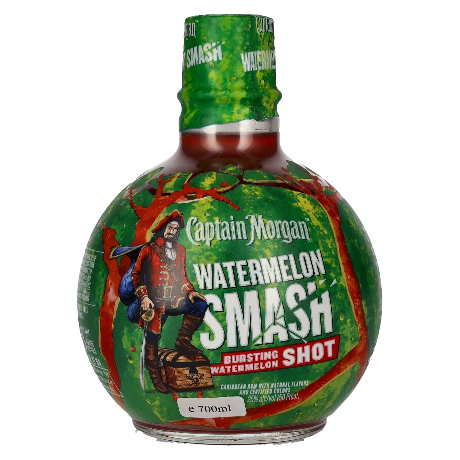 Captain Morgan Watermelon Smash 25% Vol. 0,7l