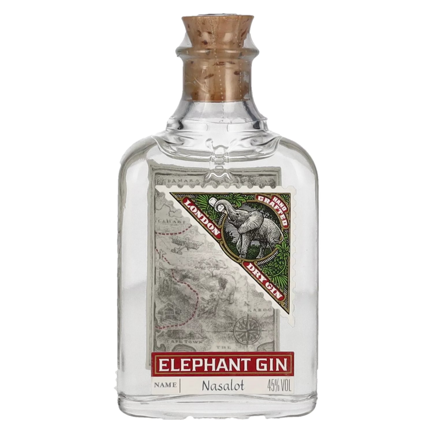 Vol. - Gin London Dry delicando Elephant 45% 0,05l