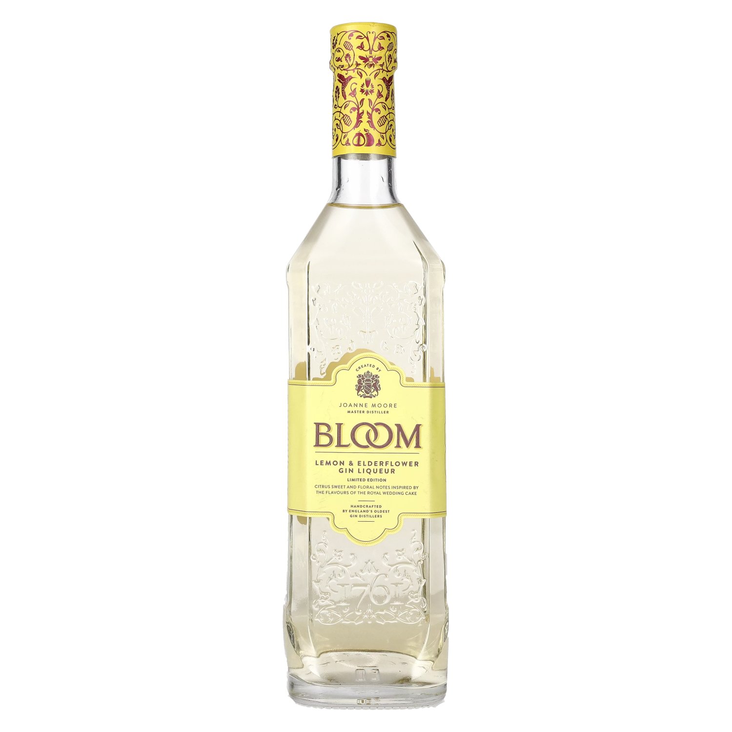 Bloom Lemon & Elderflower Gin Liqueur 25 Vol. 0,7l
