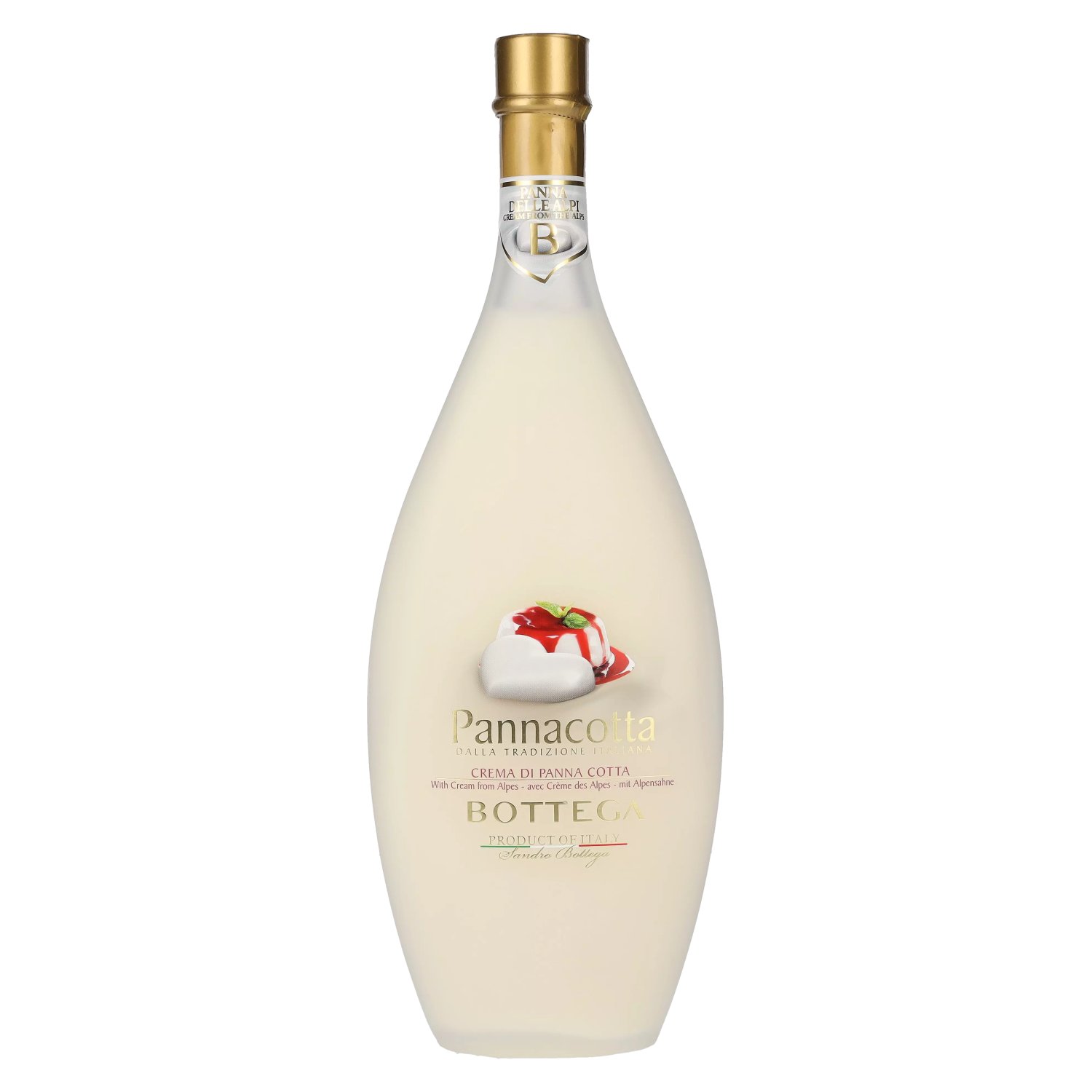 Bottega 0,5l Liqueur Crema 15% PANNACOTTA Vol. Cream di