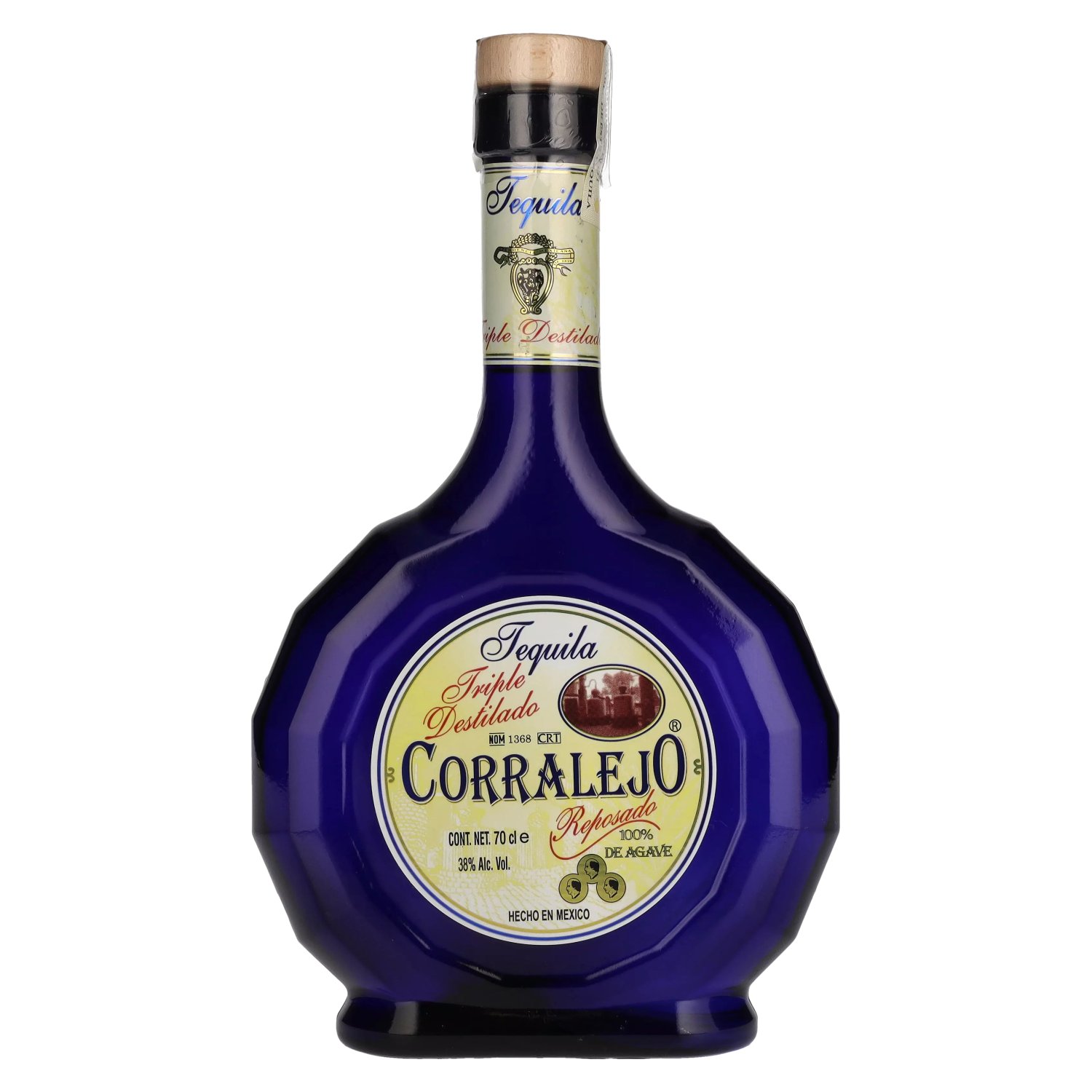 Corralejo Tequila REPOSADO Triple Destillado 100 de Agave 38 Vol. 0,7l